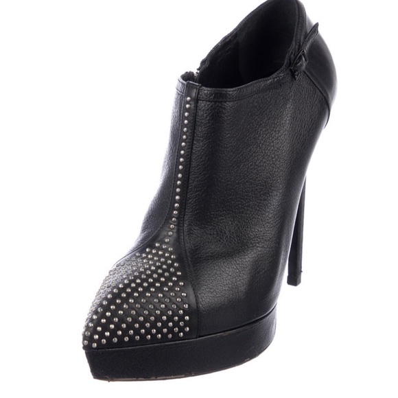 ❤️❤️ Saint Laurent Leather Ankle Boots❤️👍 - Picture 3 of 9